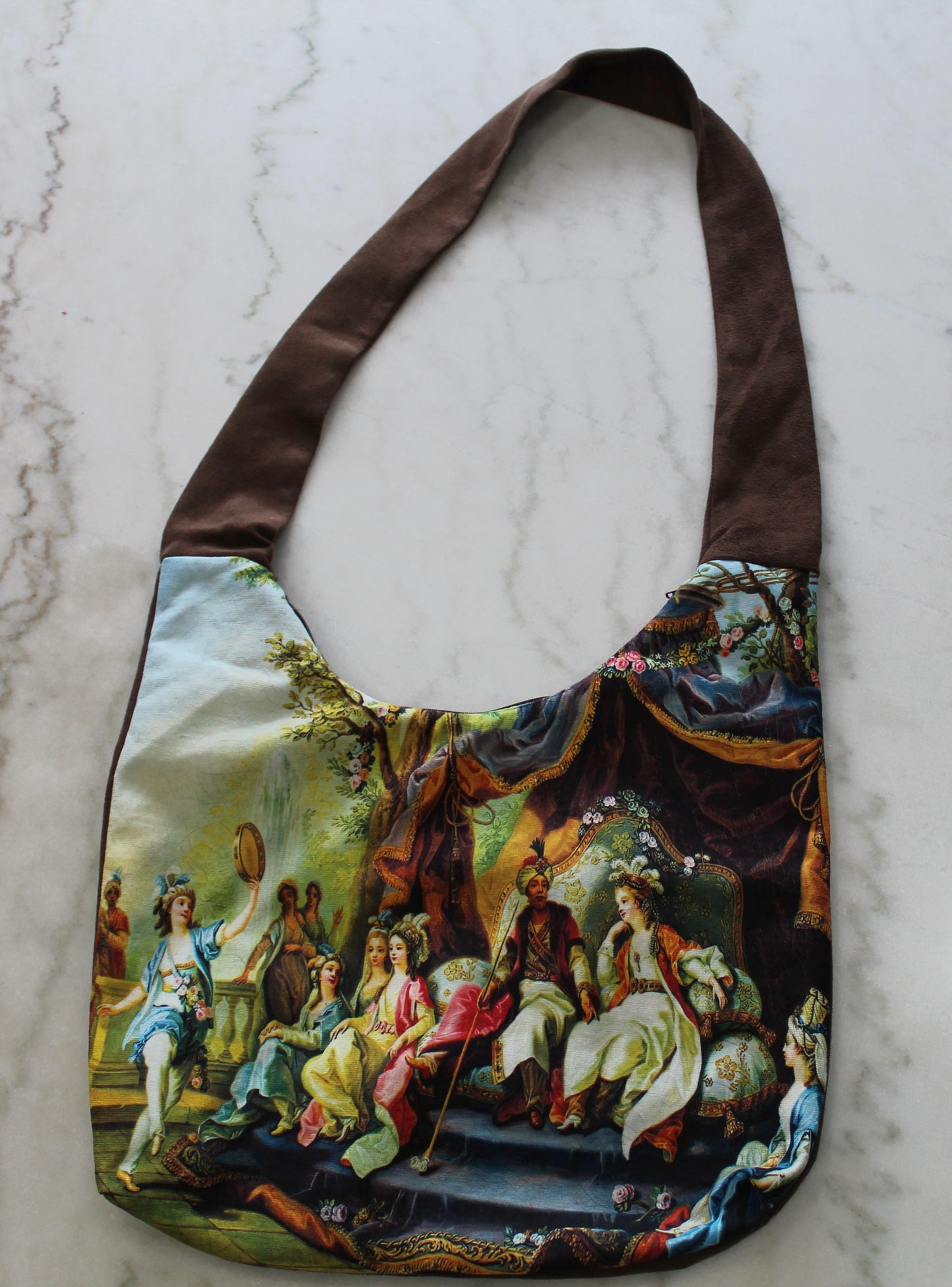 Turkish Design Crossbody Bag - Harem Motif