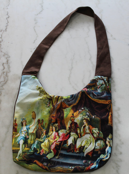 Turkish Design Crossbody Bag - Harem Motif
