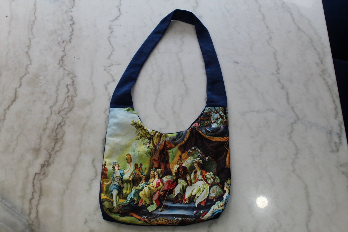 Turkish Design Crossbody Bag - Harem Motif