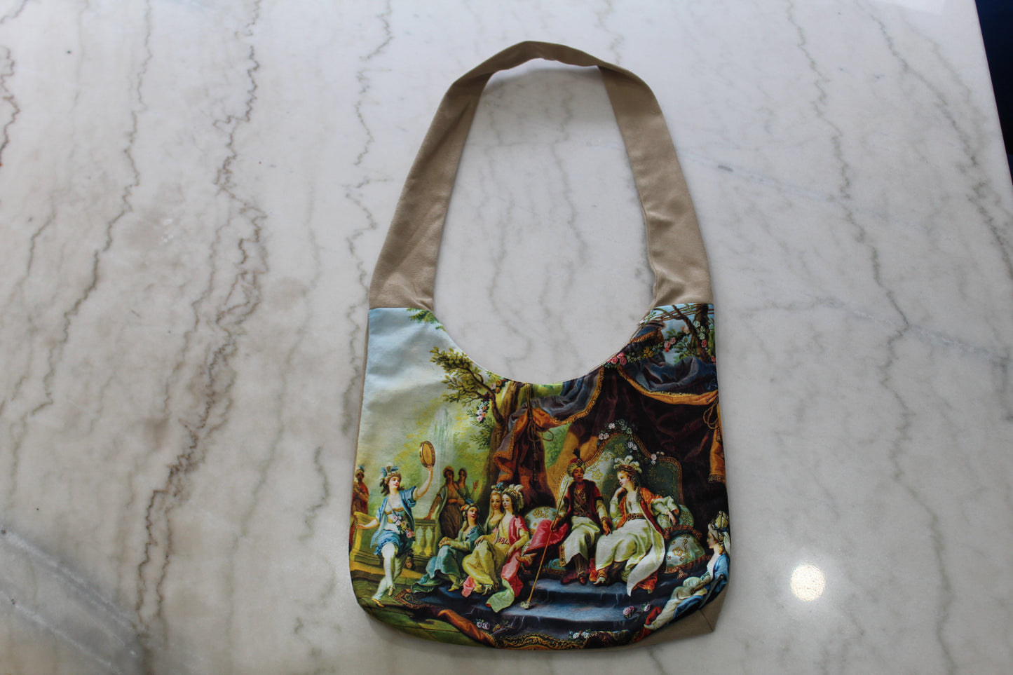Turkish Design Crossbody Bag - Harem Motif