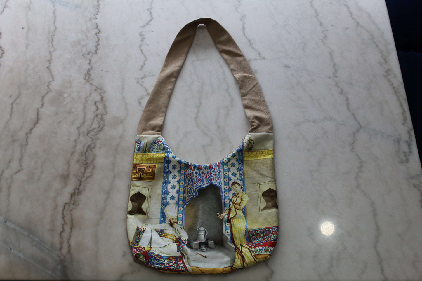 Turkish Design Crossbody Bag - Hurrem Sultan Motif