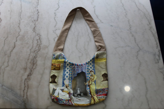 Turkish Design Crossbody Bag - Hurrem Sultan Motif