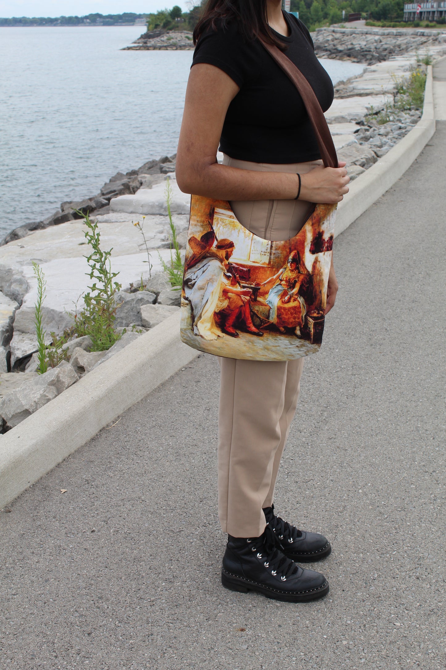 Turkish Design Crossbody Bag - Turkish Couple