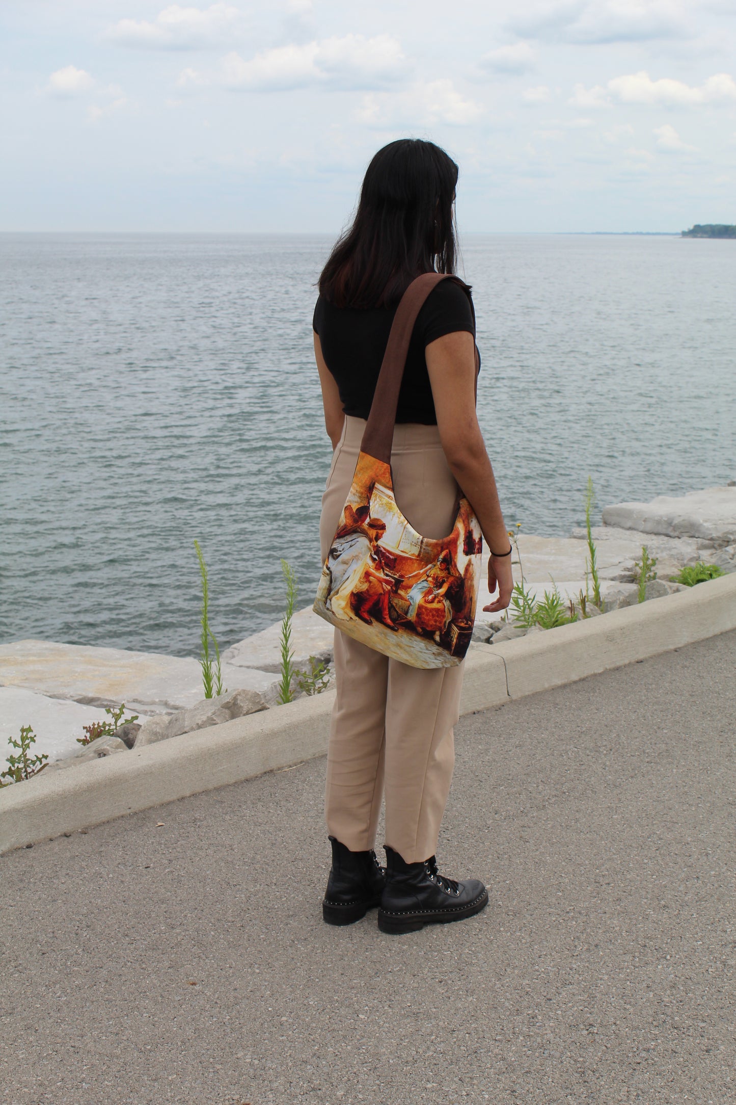 Turkish Design Crossbody Bag - Turkish Couple